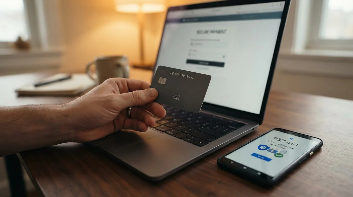Bezpečné platby kreditní kartou v online kasinu s 3D Secure autentizací